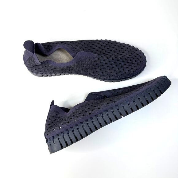 Ilse Jacobson Tulip139 Women’s Size 36 Leather Slip On Sneakers Purple Comfort - Picture 2 of 6